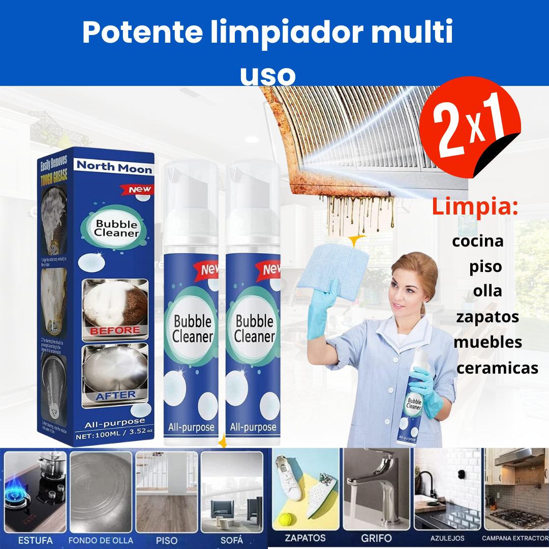 POTENTE LIMPIADOR DE GRASA TODO EN 1