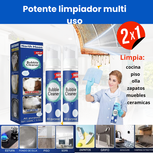 POTENTE LIMPIADOR DE GRASA TODO EN 1